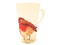 Plump Robin Hand Painted Mug
